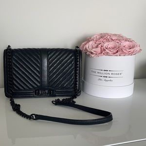 Rebecca Minkoff Chevron Quilted Love Crossbody Bag